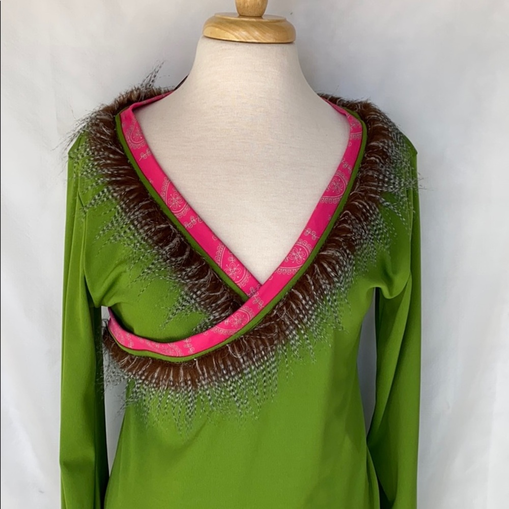 SOLD V neck dress